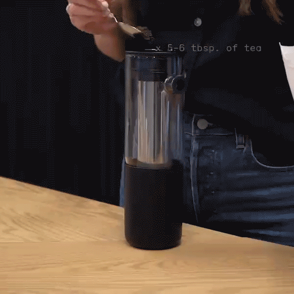 Iced Tea Pitcher with Infuser-1