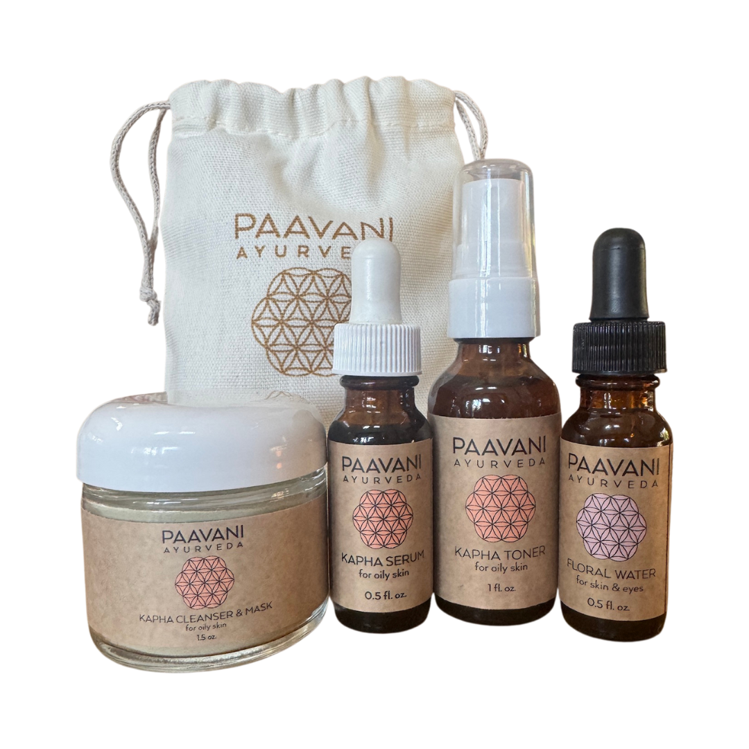 Kapha Skincare Ritual | Ayurvedic Set for Oily & Congested Skin-2
