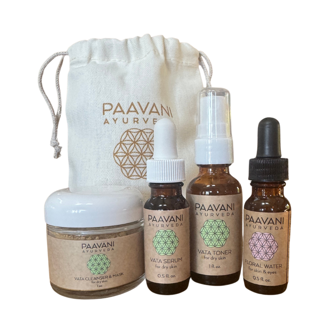 Vata Skincare Ritual | Ayurvedic Set for Dry & Delicate Skin-2