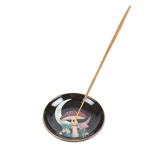 Forest Mushroom Ceramic Incense Plate-0