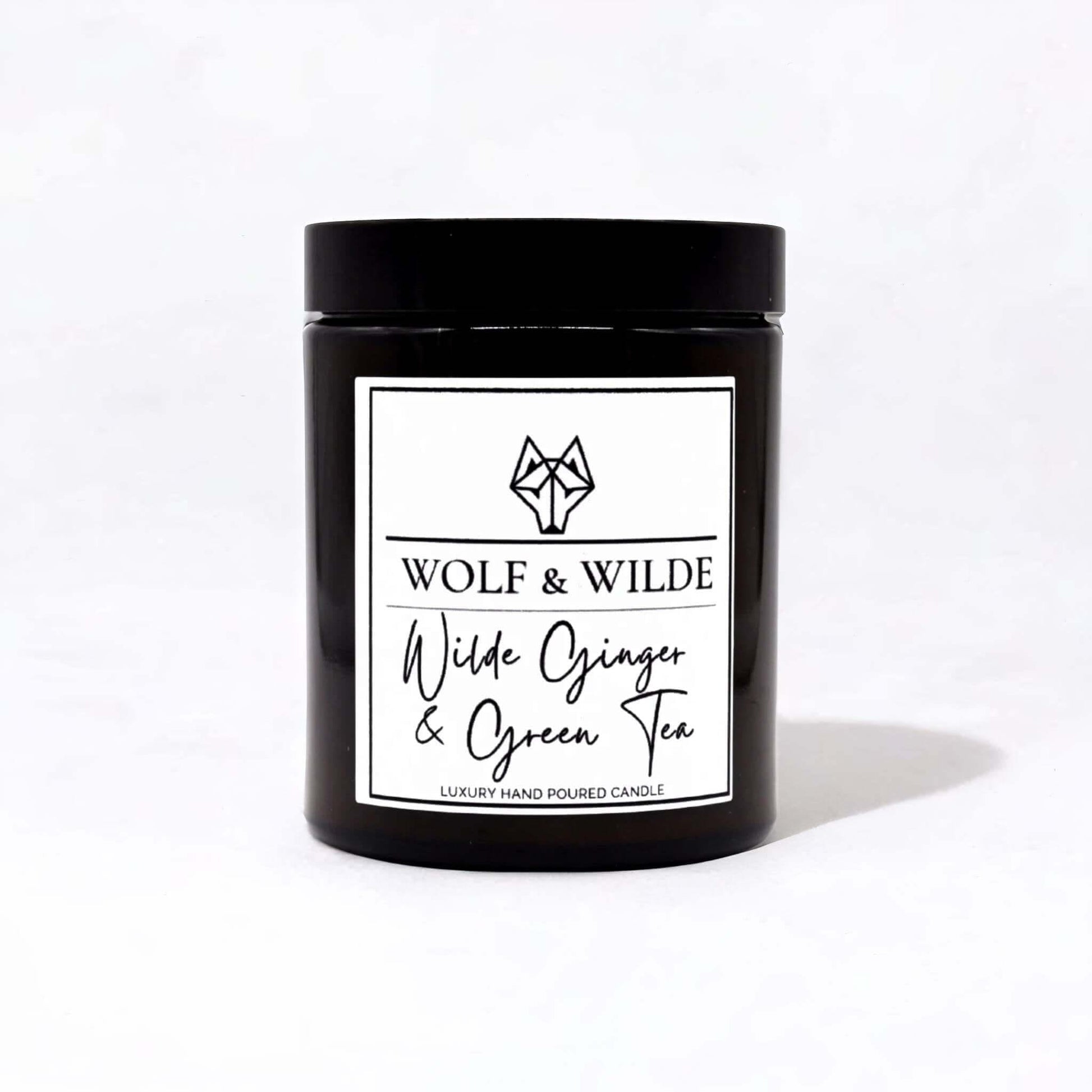 Ginger & Green Tea Luxury Aromatherapy Handmade Scented Candle-3