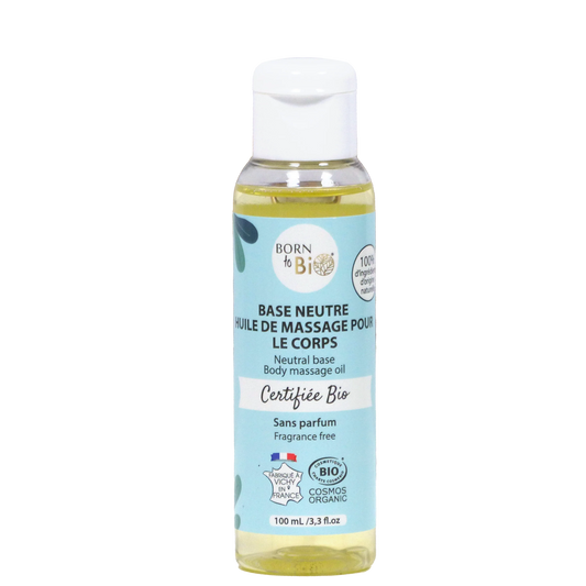 Neutral base massage oil Certified Organic-0