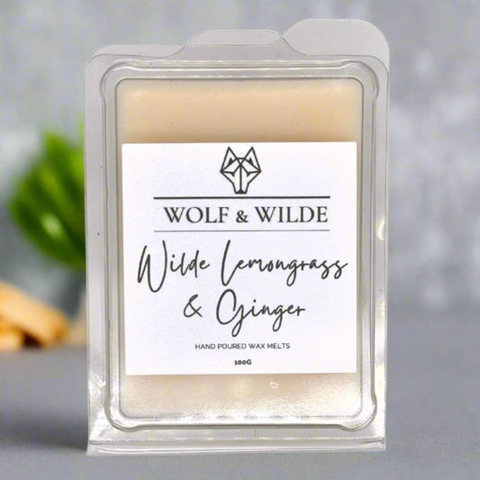 Lemongrass & Ginger Soy Wax Melts 100g-0