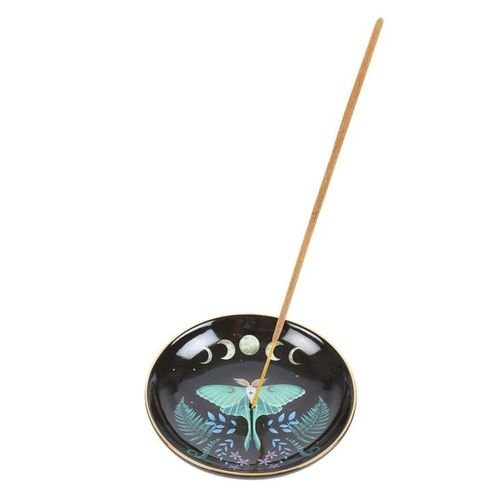 Luna Moth Ceramic Incense Plate-0