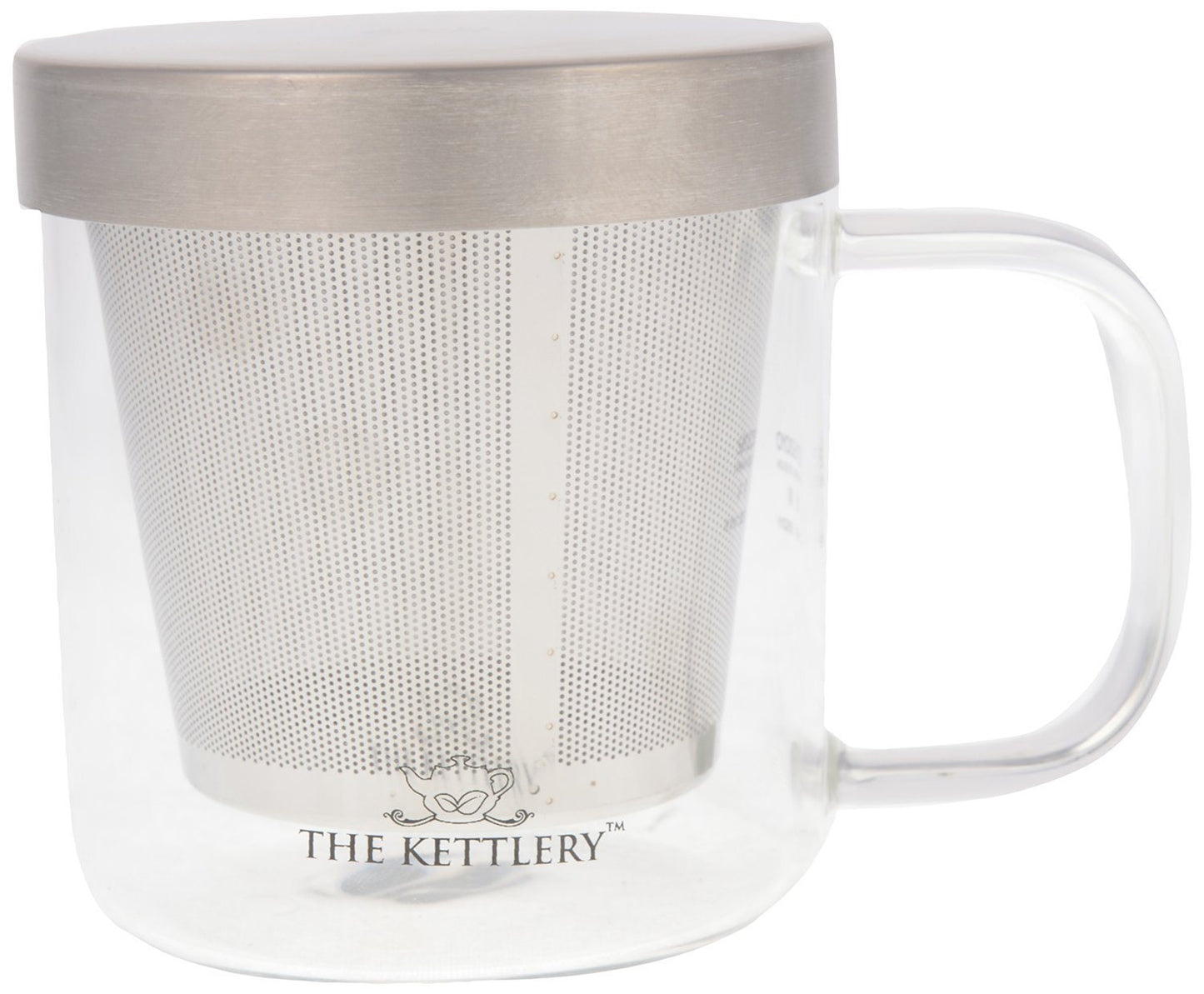 Milano Glass Tea Cup with Infuser-2