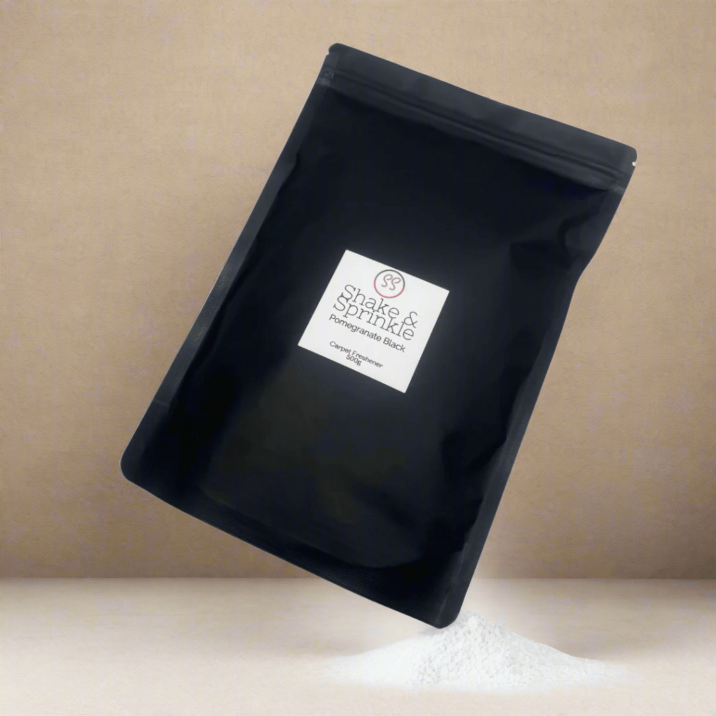Pomegranate Black Inspired Shake & Sprinkle Carpet Freshener 500g-1