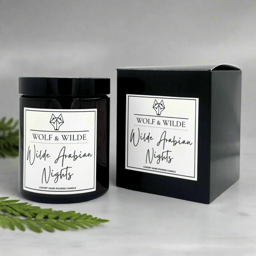 Wilde Arabian Nights Luxury Handmade Aromatherapy Scented Candle-0